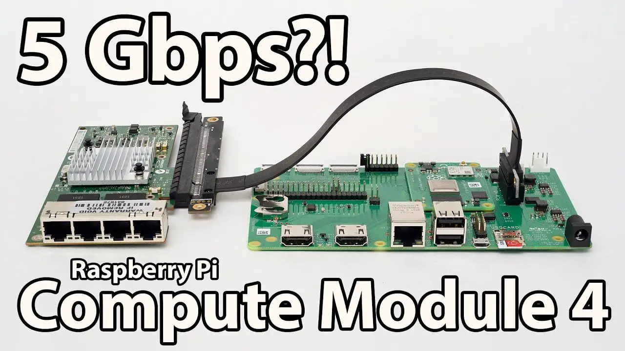 5 Gbps Ethernet on the Raspberry Pi Compute Module 4?!