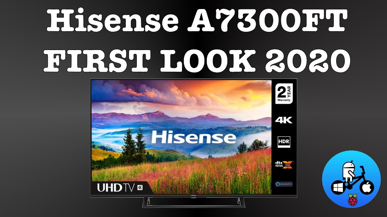 Hisense A7300FT 4K Smart TV.