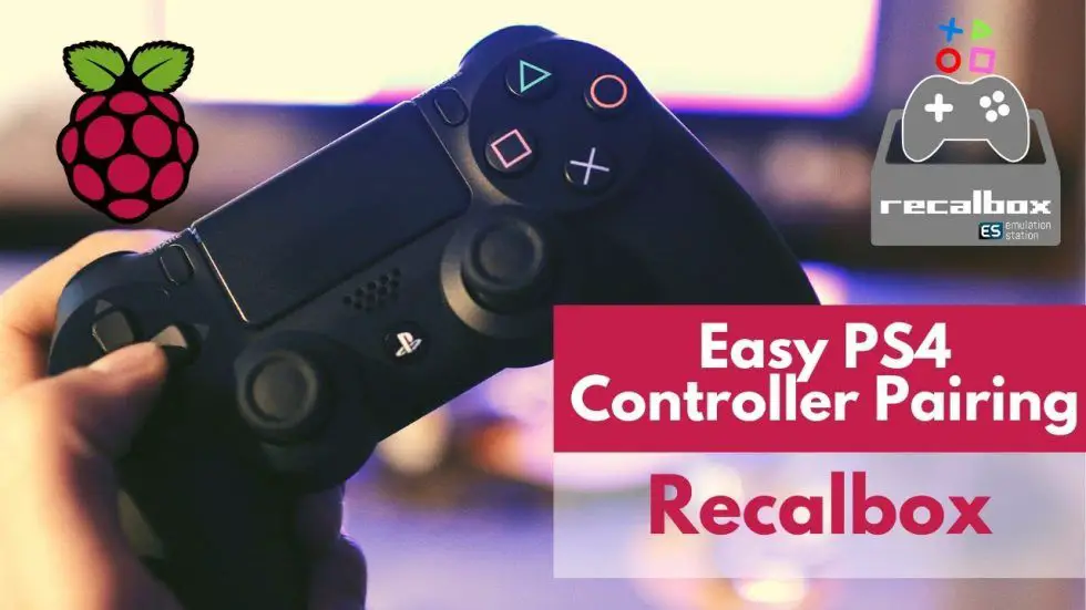 How to Pair PS4 Controller with Recalbox? (Bluetooth) - Raspberry Pi