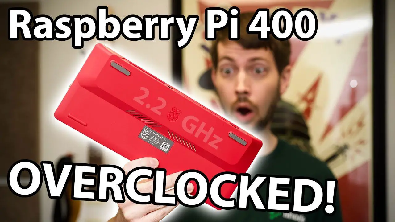 OVERCLOCKED! Raspberry Pi 400 does 2.2 GHz!