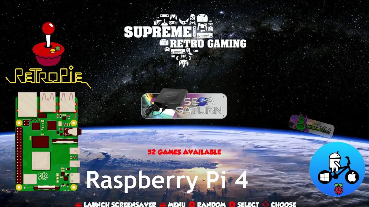 sega saturn retropie raspberry pi 3