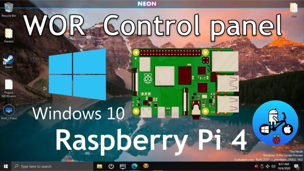 Windows 10 On Raspberry Pi 4 Wor Control Panel Episode 20 Raspberry 8308