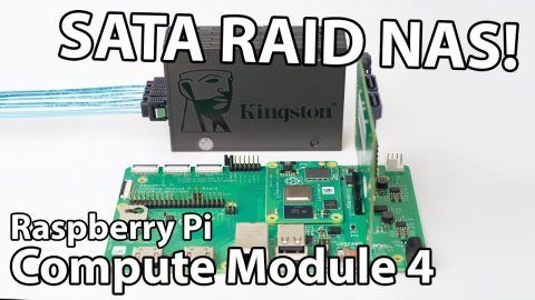 I built the fastest Raspberry Pi SATA RAID NAS! - Raspberry Pi Projects