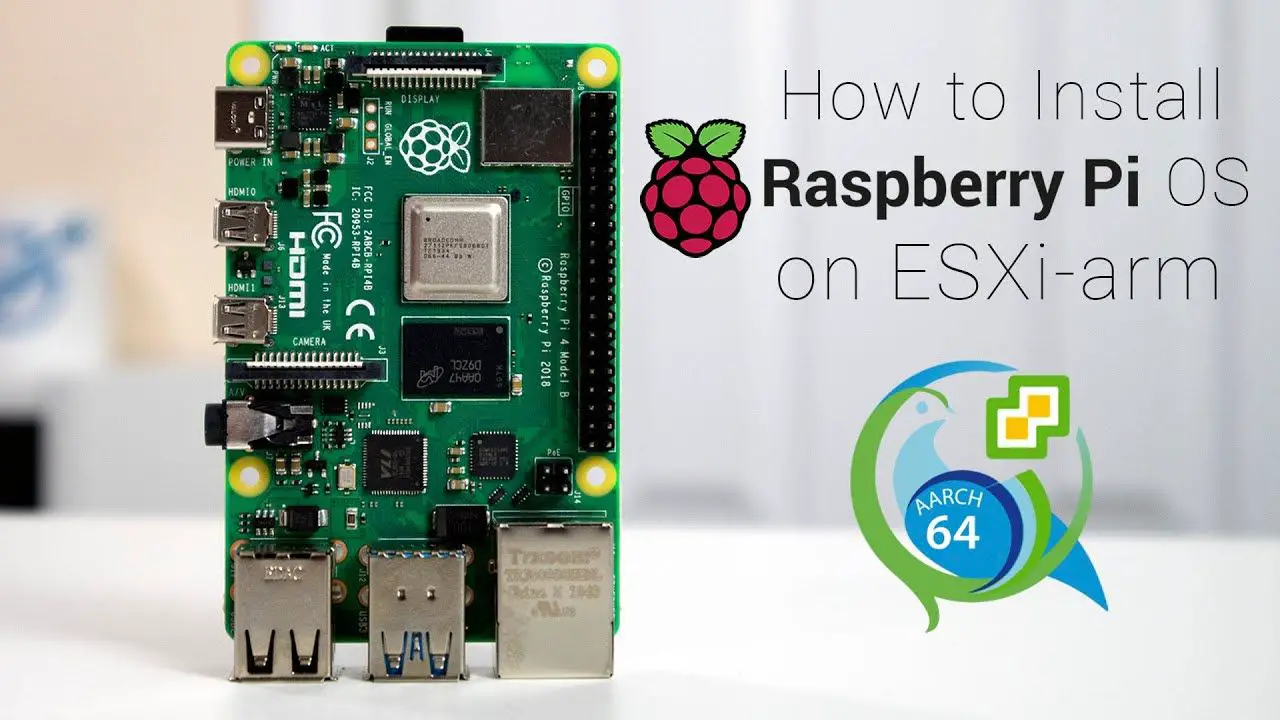 How to run Raspberry Pi OS IMG as a VM on ESXi-Arm