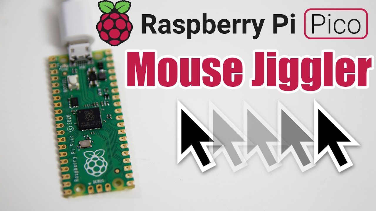 Raspberry Pi Pico – DIY USB Mouse Jiggler