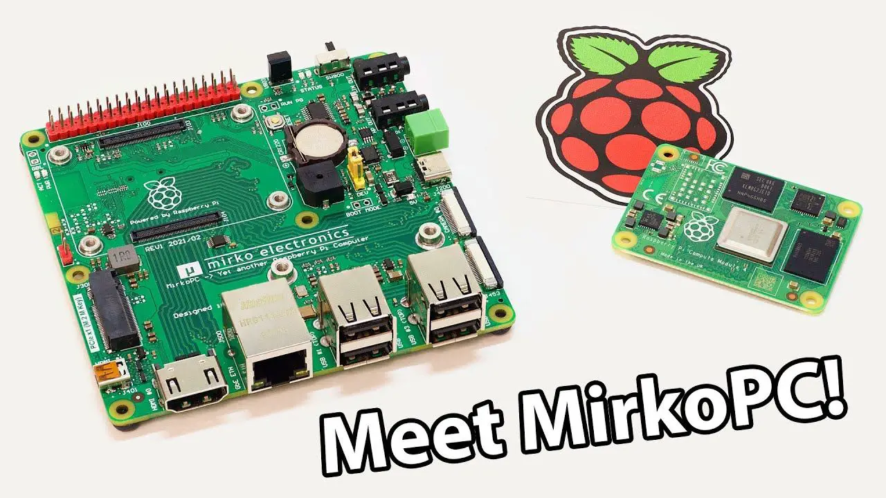 Meet MirkoPC – a tiny full-featured Raspberry Pi CM4 PC!