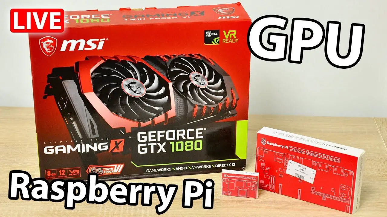 Raspberry Pi GPU Bringup LIVE – Nvidia GeForce GTX 1080