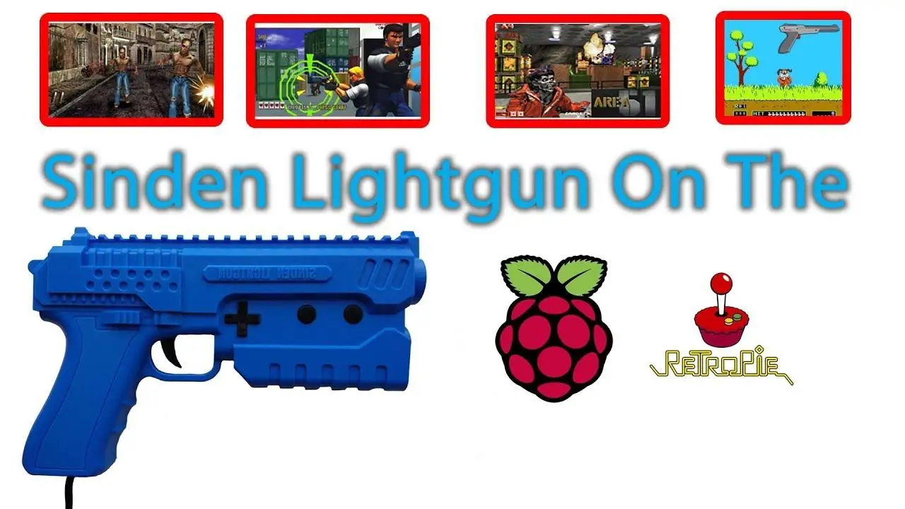 Raspberry Pi 4 Sinden Light Gun Image