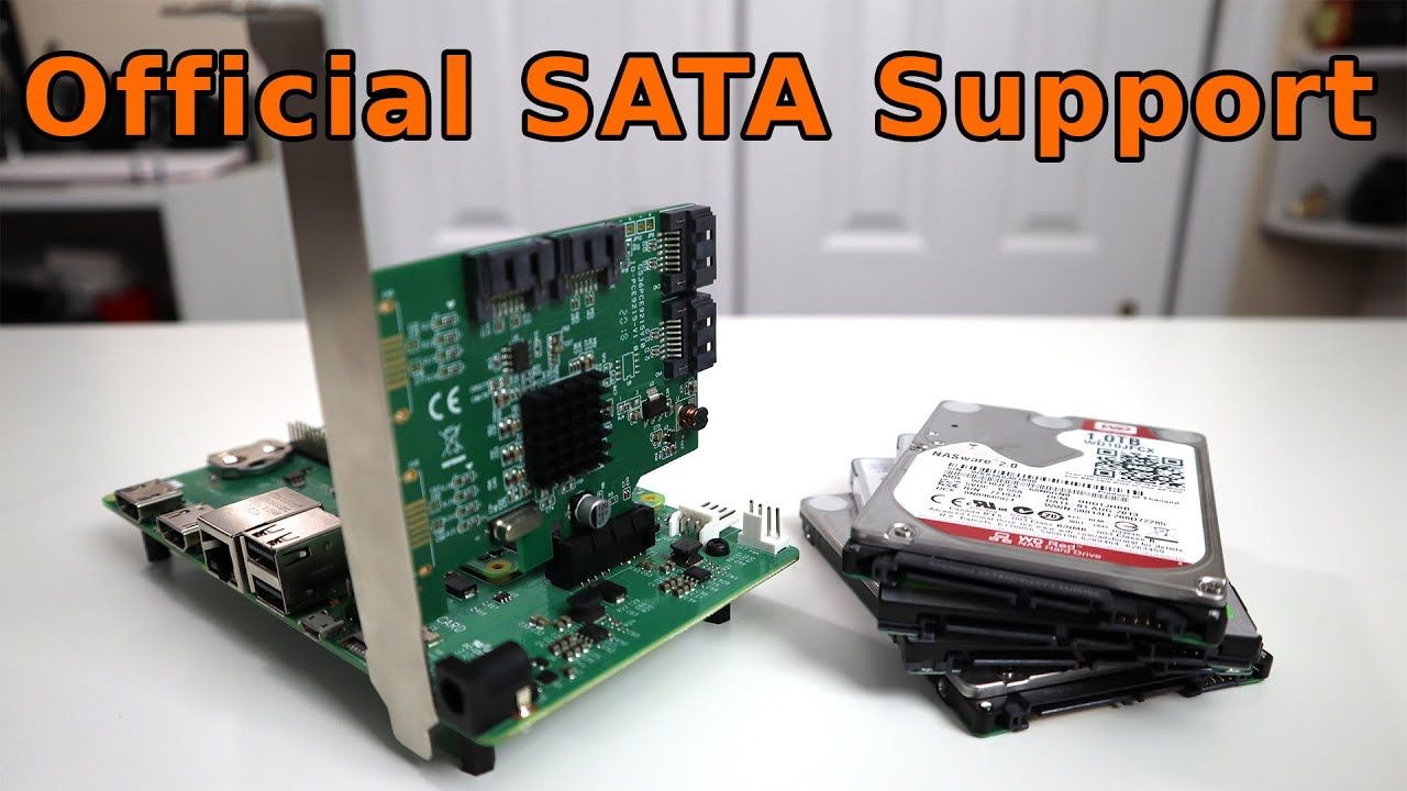 Raspberry Pi CM 4 Official Sata Support Review