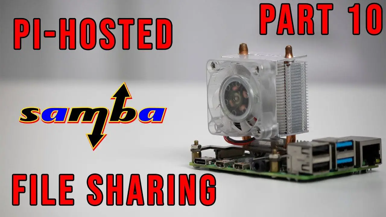 Pi-Hosted : Setting up Raspberry Pi Samba Server For File Sharing on Docker Part 10