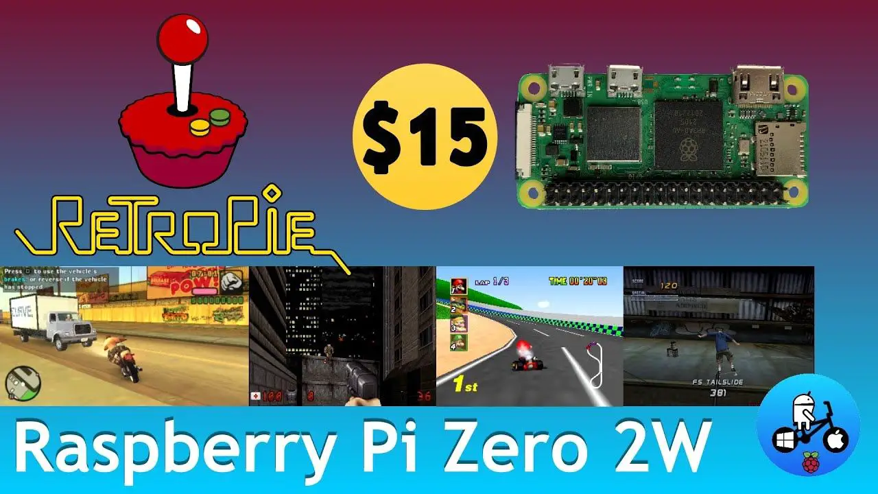 Retropie. Raspberry Pi Zero 2W. PSP, N64, PS1 & more tested.