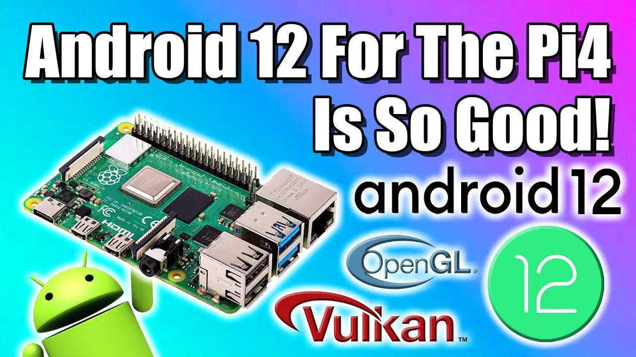 This New Android 12 Build For The Raspberry Pi Is Super Fast! First Look