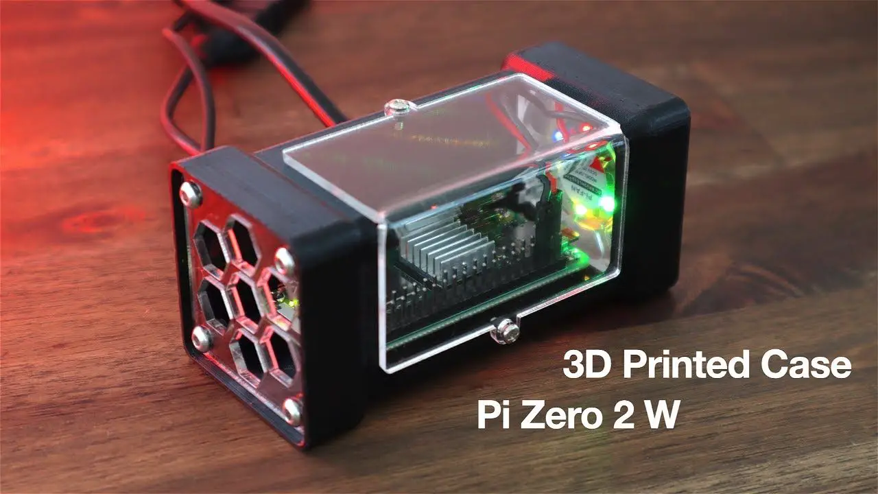 Making A Raspberry Pi Zero 2 W Case – 3D Printed