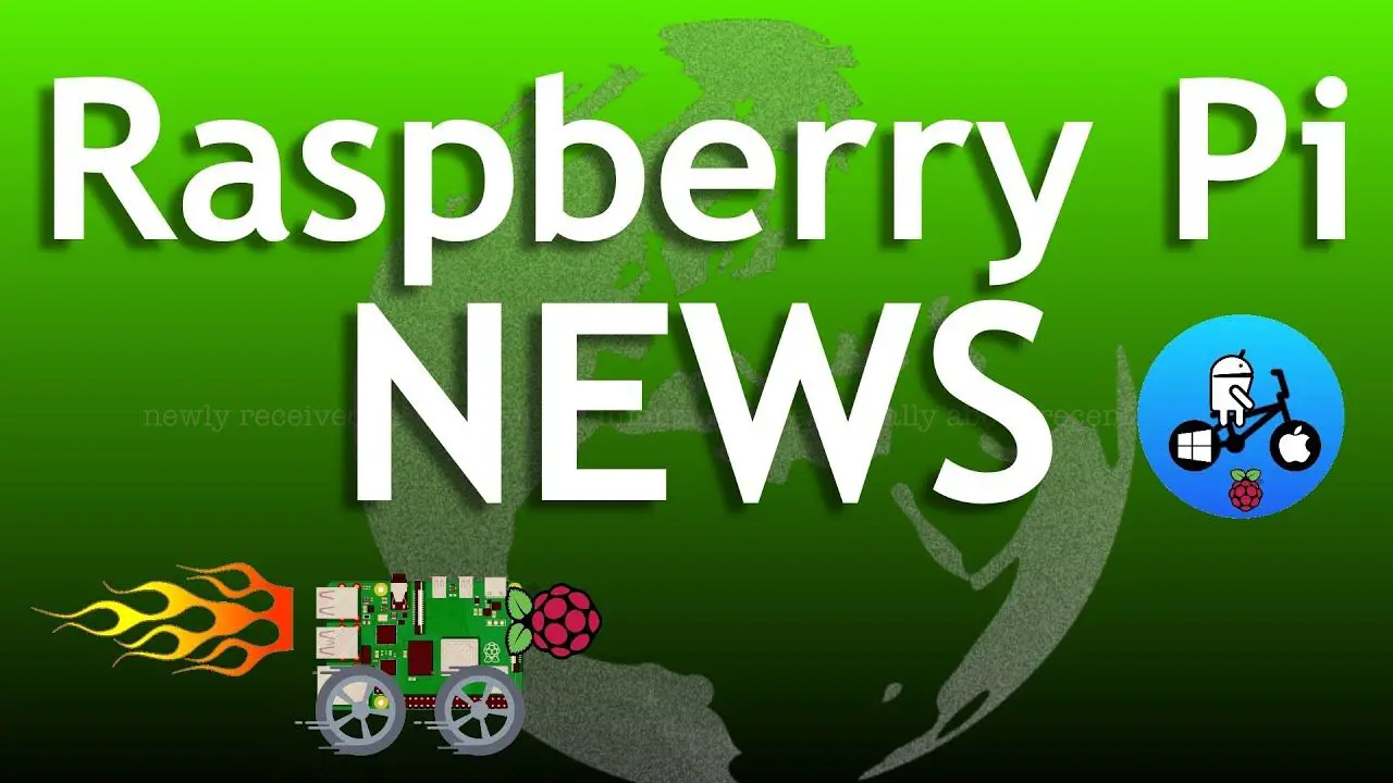 Pi news 48. Next month the Raspberry Pi will be 10. The perfect time to announce the Pi 5!