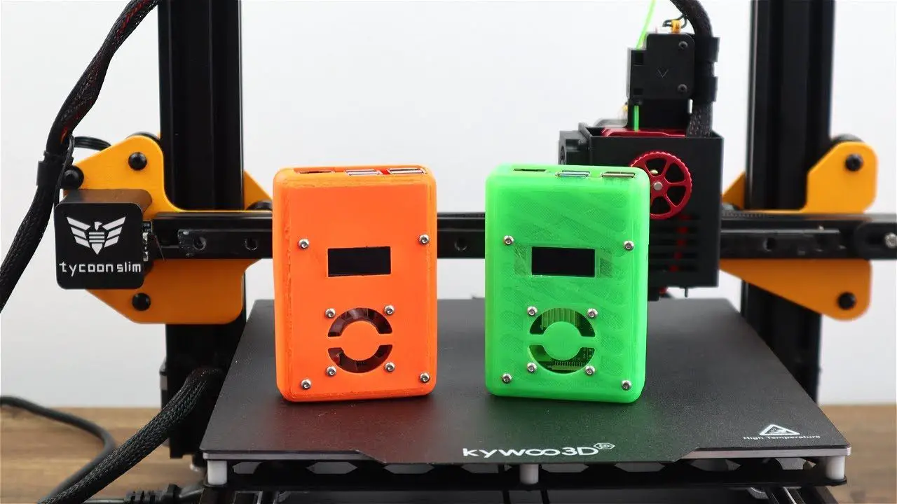 Compact 3D Printed Raspberry Pi Case Using The Kywoo Tycoon Slim