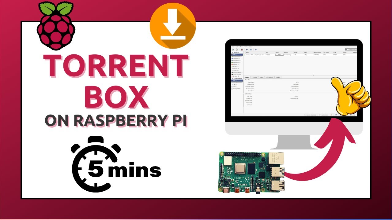 The Best Torrent Client On Raspberry Pi: qBittorent installation and configuration