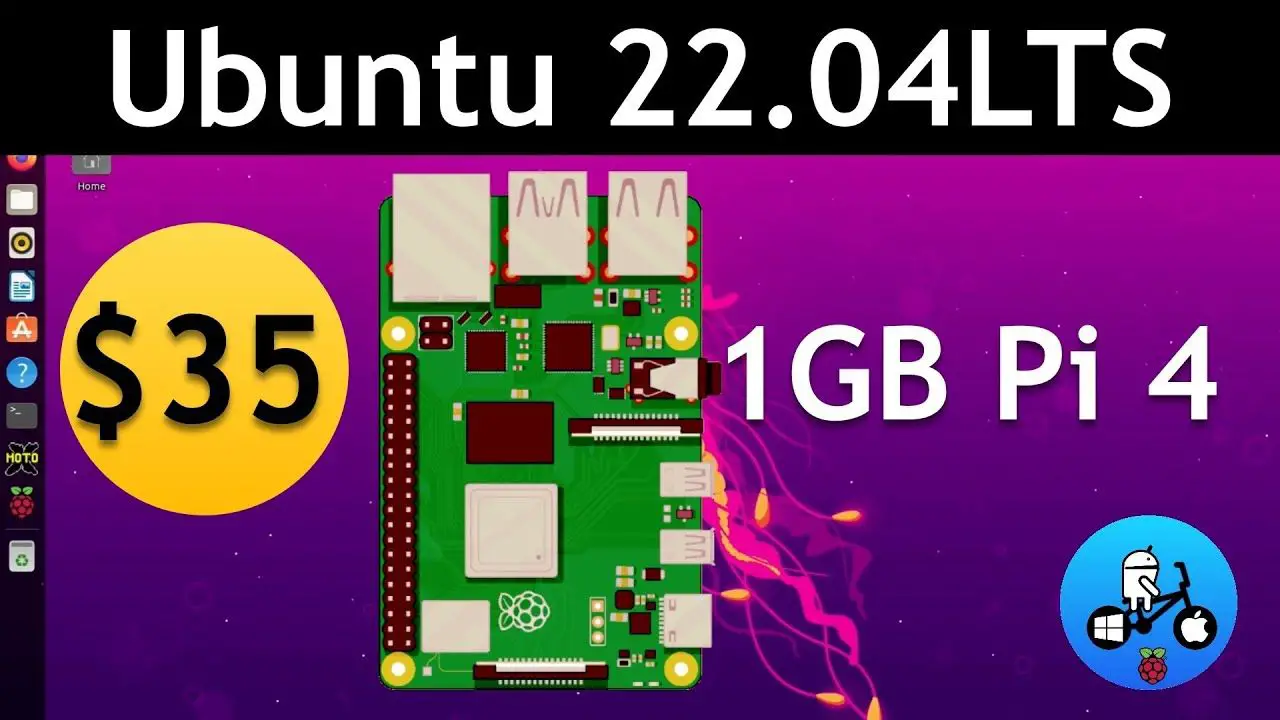 Ubuntu 22.04 LTS on a 1GB Pi 4