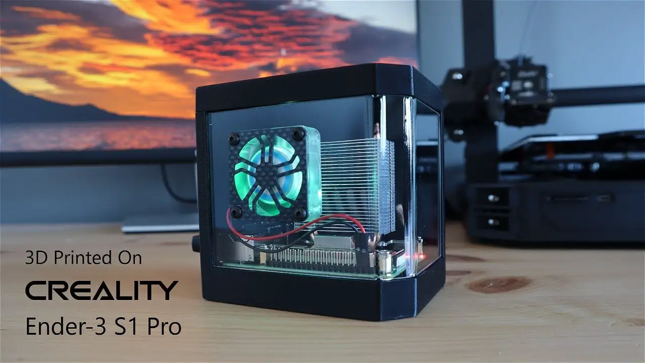 3D Printed Raspberry Pi Case Using The Creality Ender-3 S1 Pro