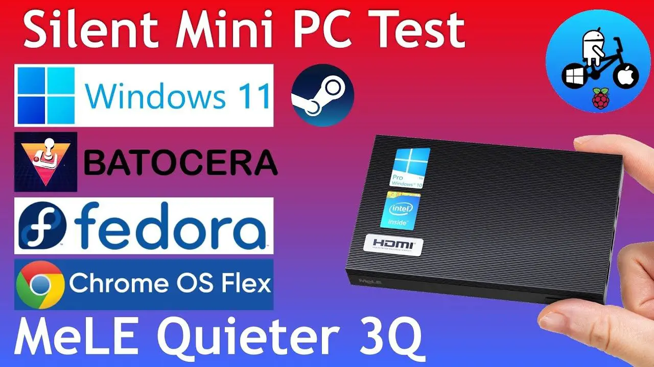 Amazing Silent Ultra Mini PC. MeLe Quieter3Q N5105.