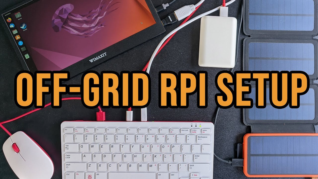 Didn’t think this would work! – Off-Grid Raspberry Pi Setup with Wimaxit 12 inch monitor
