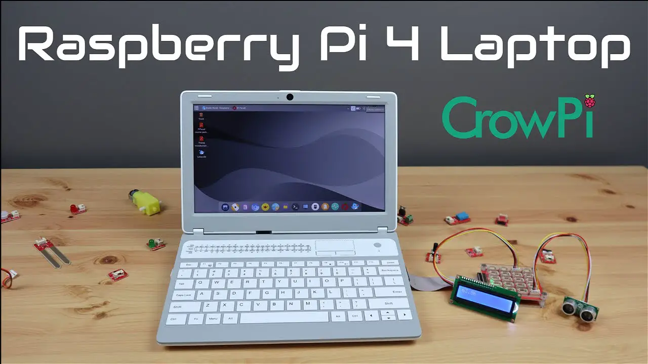 The Best Raspberry Pi Powered Laptop I’ve Tried – The CrowPi-L
