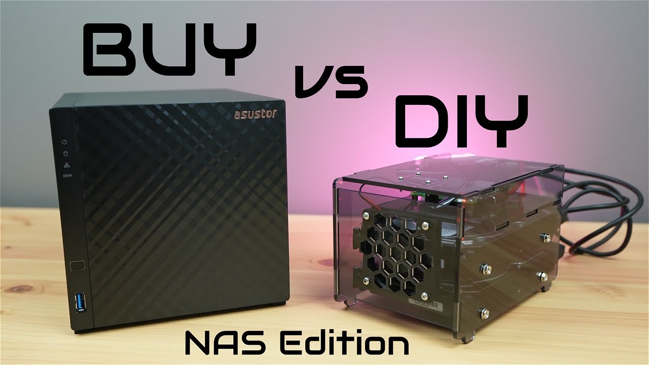 Raspberry Pi NAS vs. Asustor Drivestor 4, Is It Better to Buy or DIY?