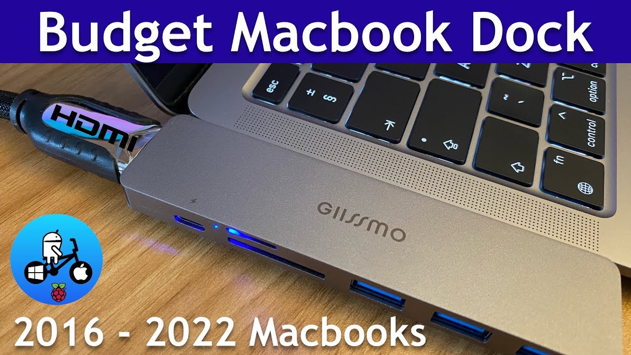GIISSMO Macbook Thunderbolt Mini Dock with HDMI