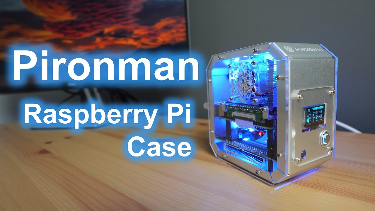 Awesome Cyberpunk Case For The Raspberry Pi 4 – Pironman by Sunfounder