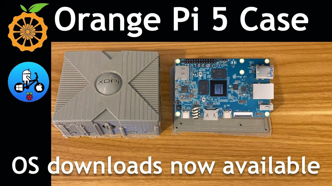Orange Pi 5 Cases. plus software downloads page updated.