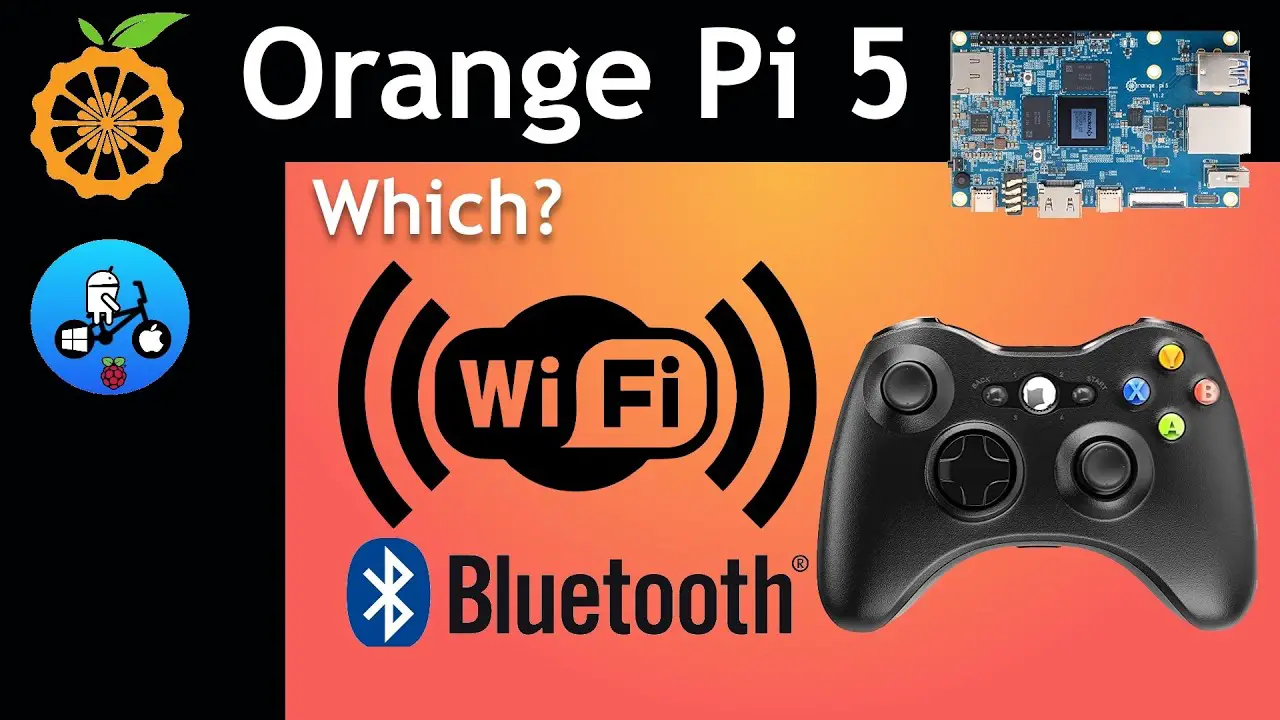 Orange Pi 5. WiFi, Bluetooth and Gamepad suggestions