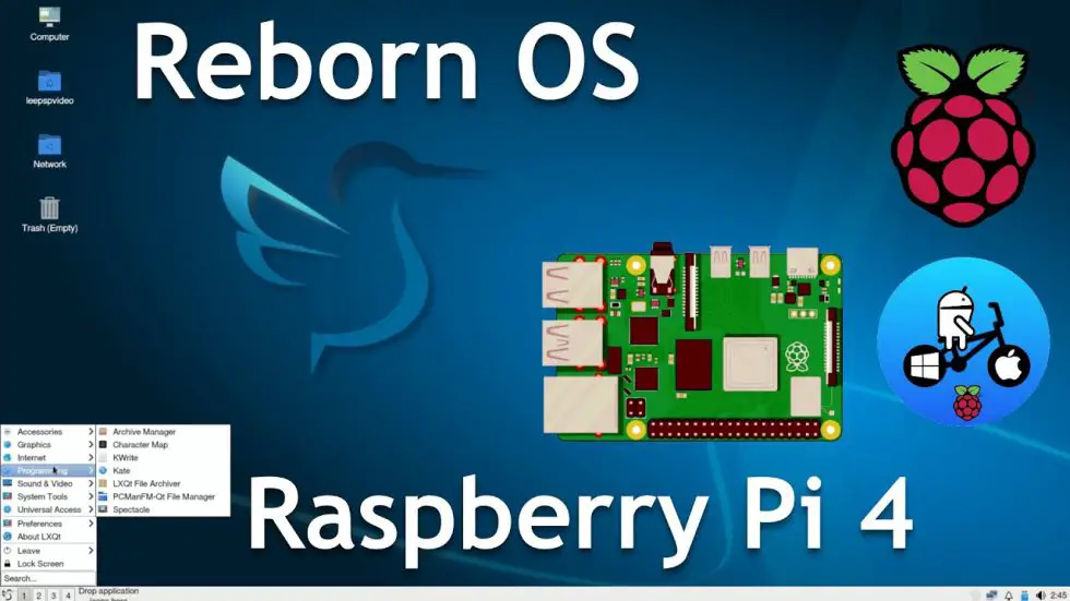 Reborn OS Based On Arch Linux. Raspberry Pi 4. - Raspberry Pi Projects