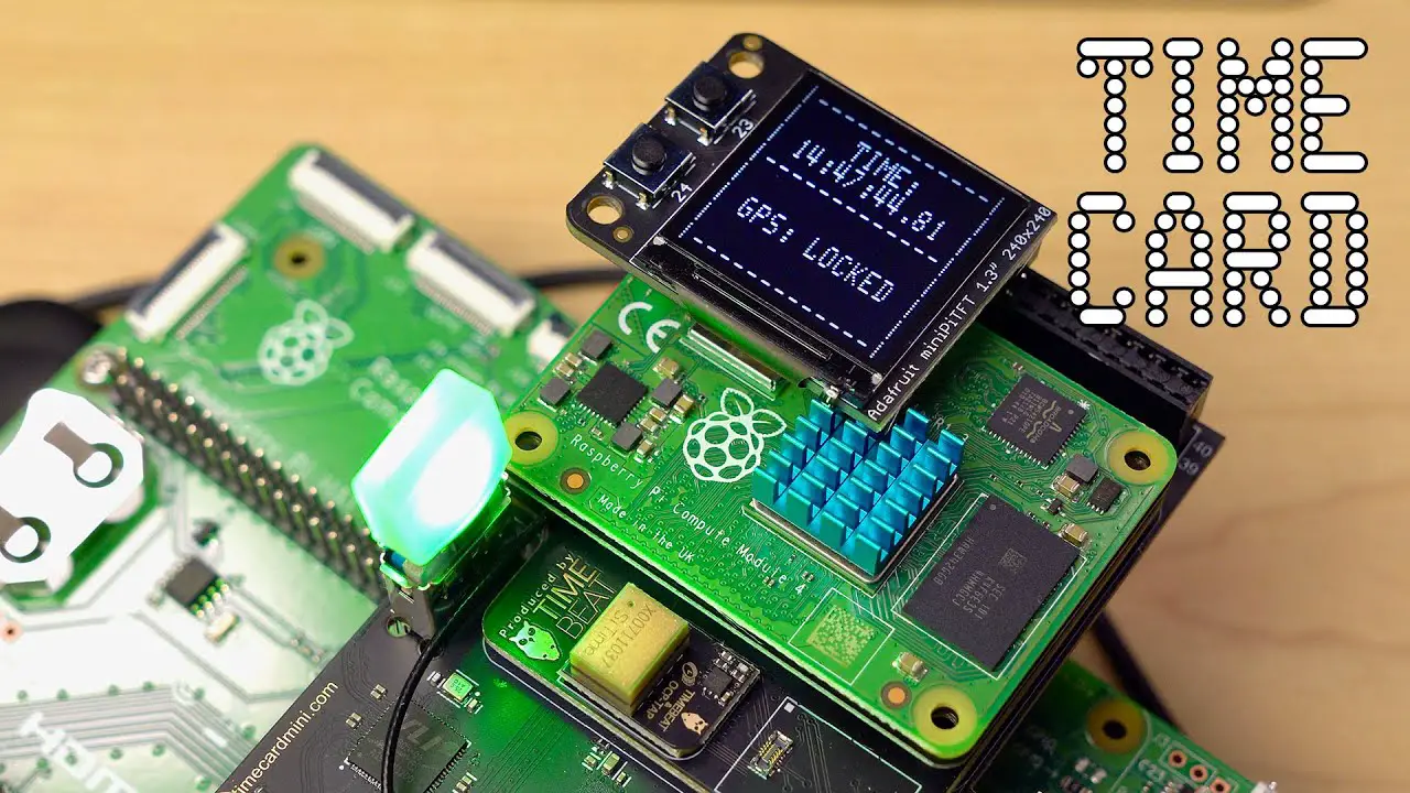 GPS and a Raspberry Pi over PCI—the new Time Card mini!