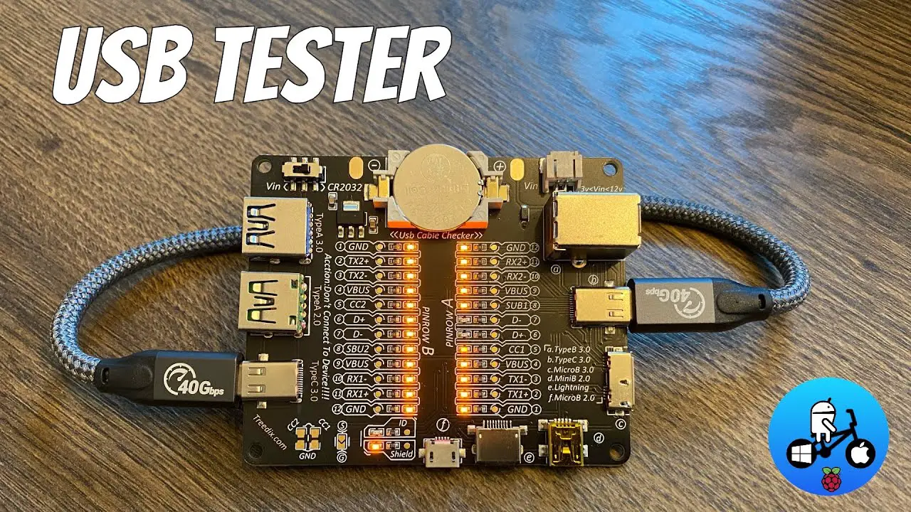 Instant USB cable tester