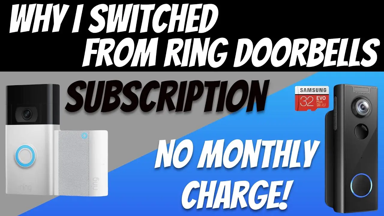 No subscription needed! Video doorbell XTU J10