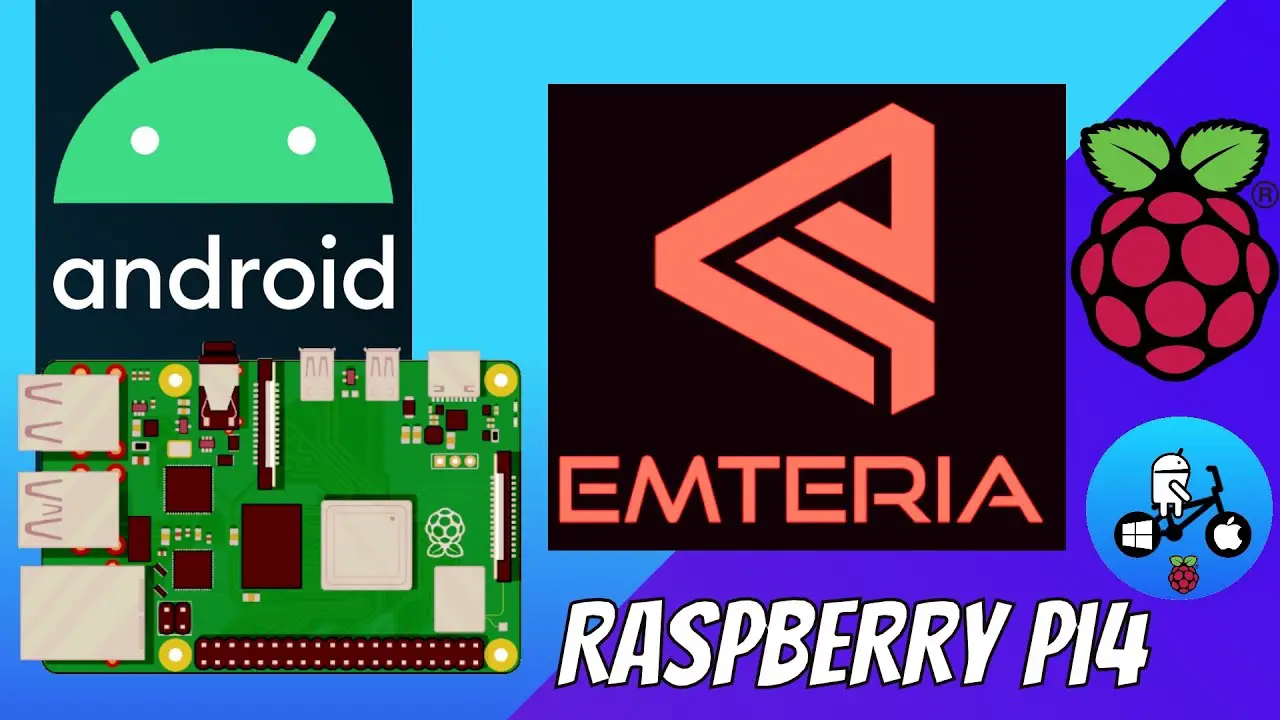 Raspberry Pi 4 Remote device management. Emteria Android