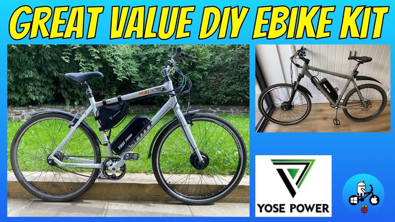 Convert your bike to Electric. Sub £400 DIY Ebike kit. Yose Power