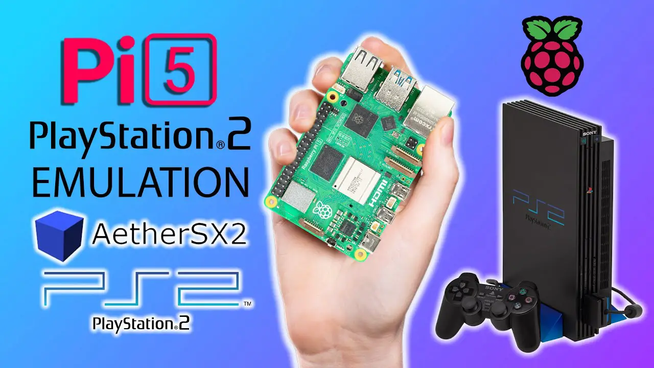 PS2 Emulation On The Raspberry Pi 5! AetherSX2 On The Pi5 Tested