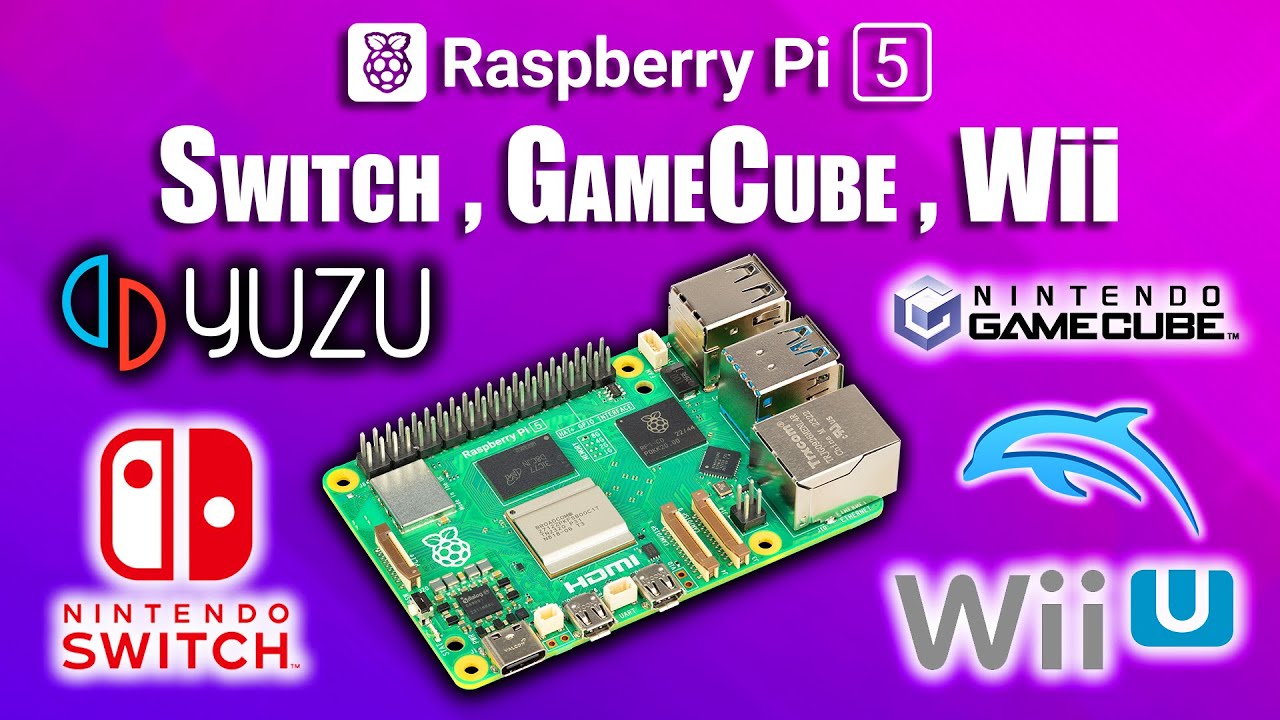 The Raspberry Pi 5 Can Run Switch, Gamecube & Wii Games! YUZU & Dophin On The Pi5