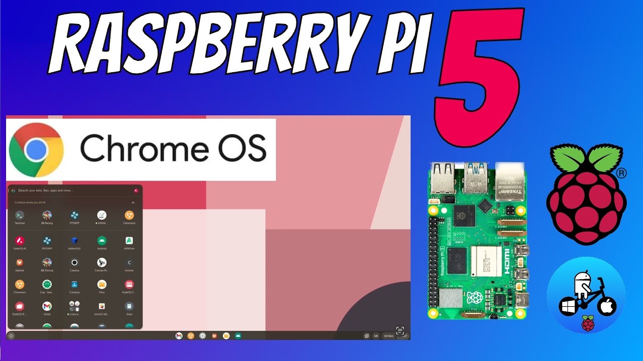 Chrome OS on Raspberry Pi 5. Openfyde supports both Android and Linux