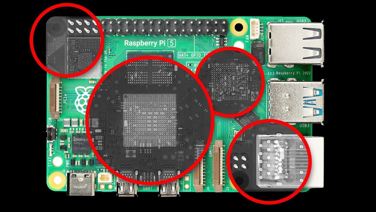 X-rays reveal Raspberry Pi 5’s hidden secrets