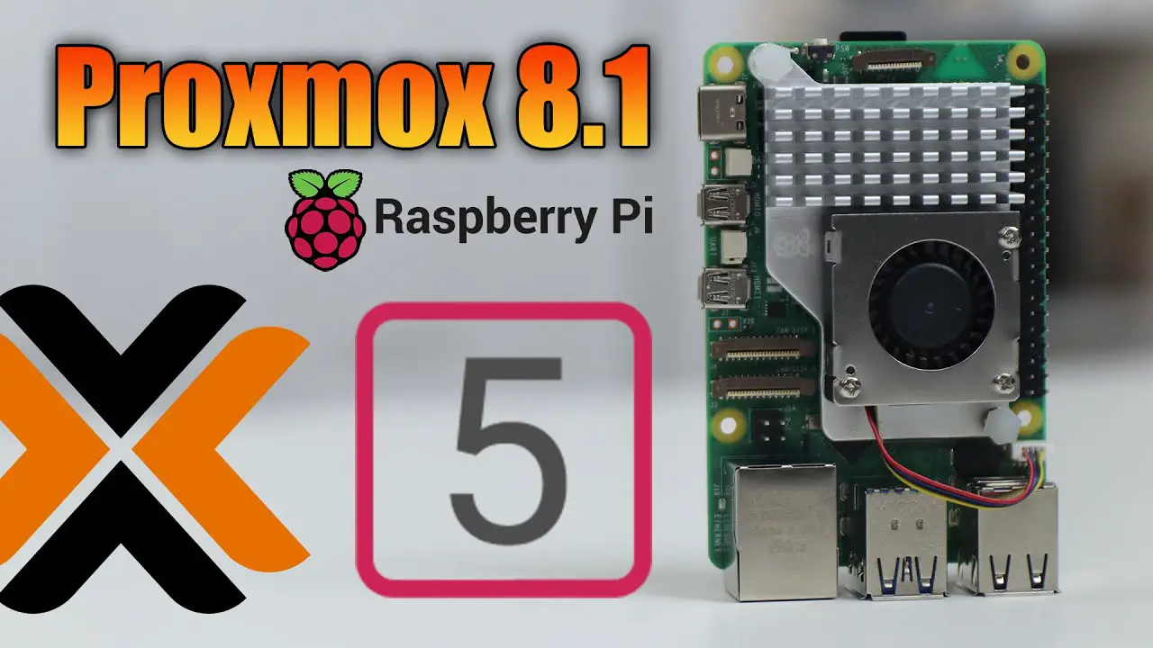 Installing Proxmox 8.1 on Raspberry Pi 5
