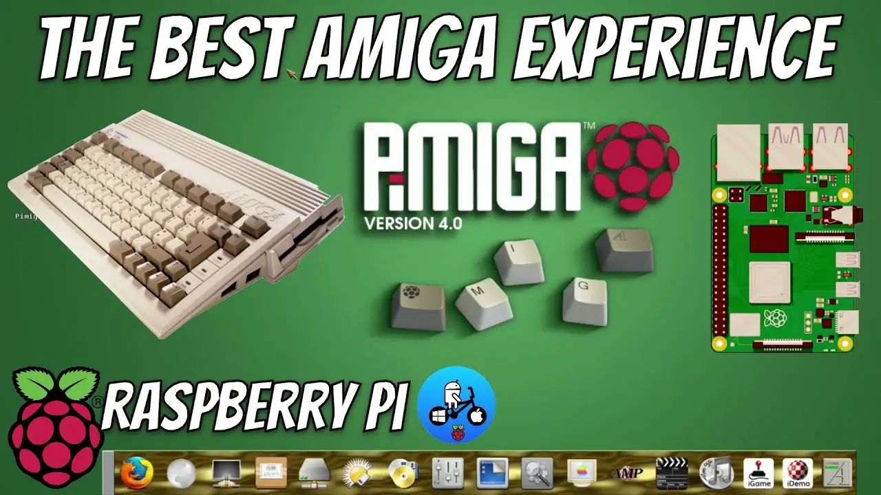 Pimiga 4. The Ultimate Amiga Experience. Raspberry Pi