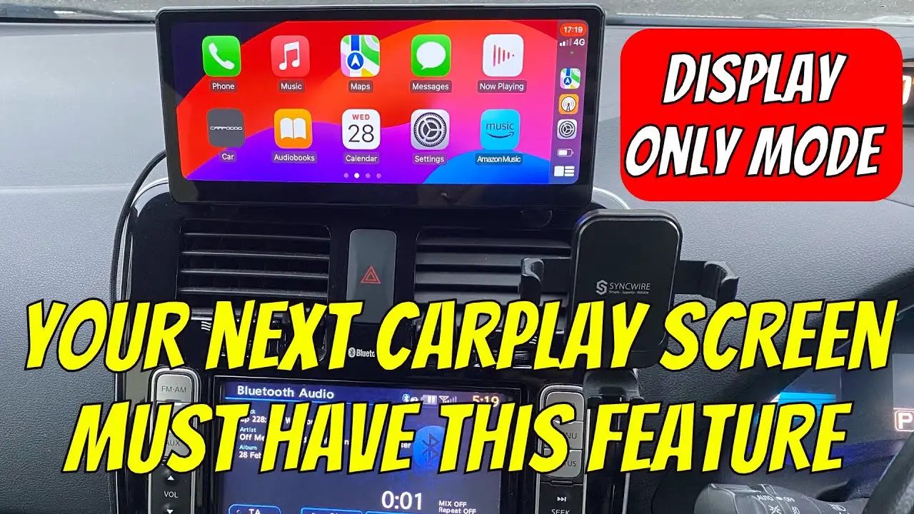 Premium 60fps CarPlay / Android Auto Display. CarpodGo T3 Pro