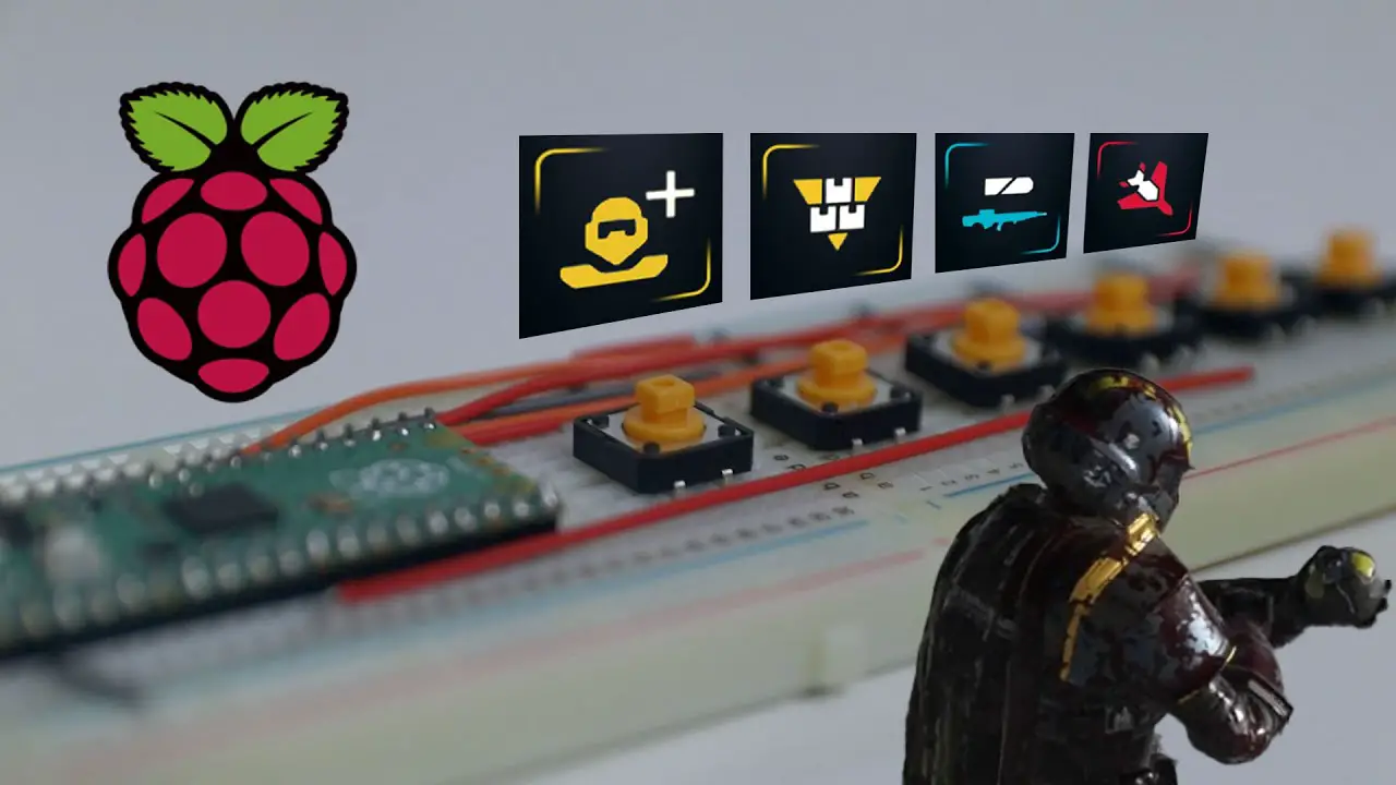 Raspberry Pi Pico Stratagem Macro Keypad For Helldivers 2