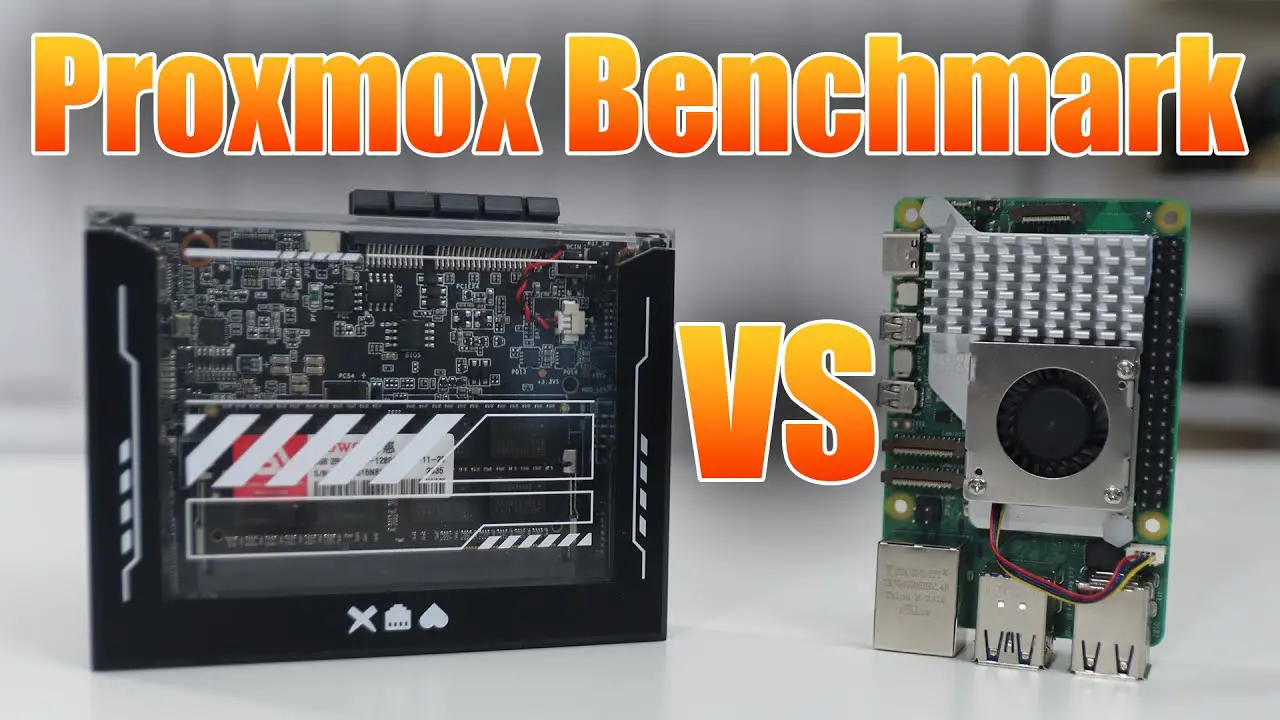 Raspberry Pi 5 vs Zimablade Benchmark on Proxmox 8