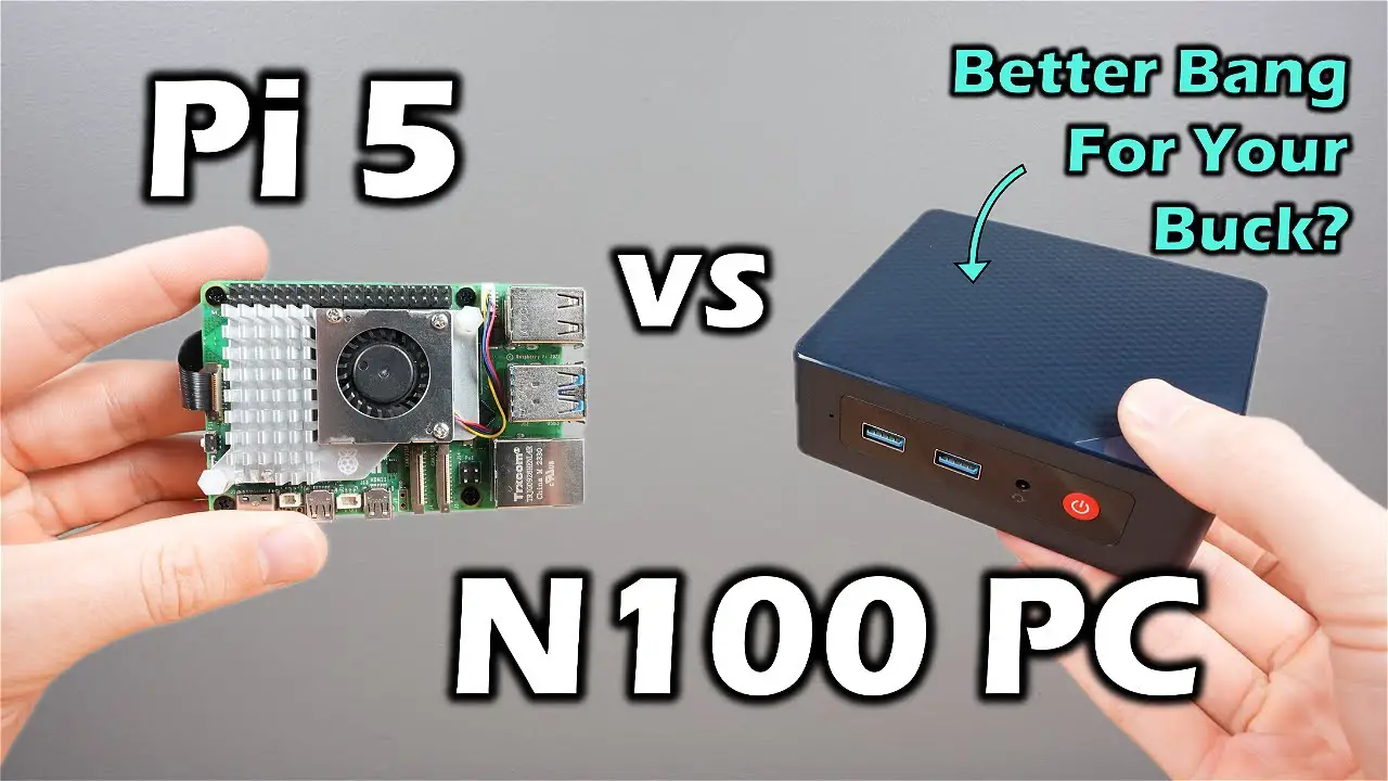 Raspberry Pi 5 vs Intel N100 Mini PC – Which Is Right For You
