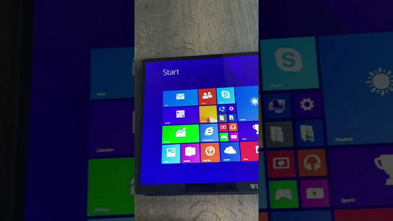 Windows 8 on a 2023 N100 mini PC. Geekom Air 12