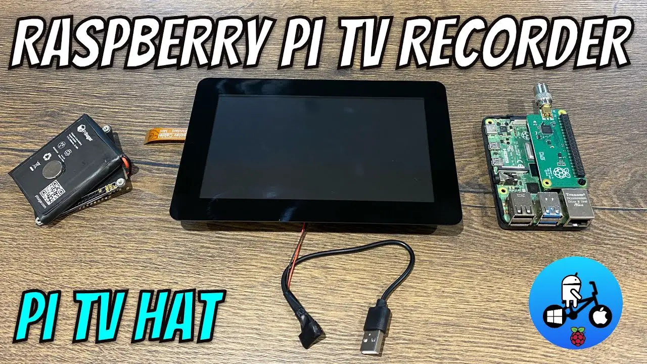 Raspberry Pi portable TV Recorder. Pi TV HAT