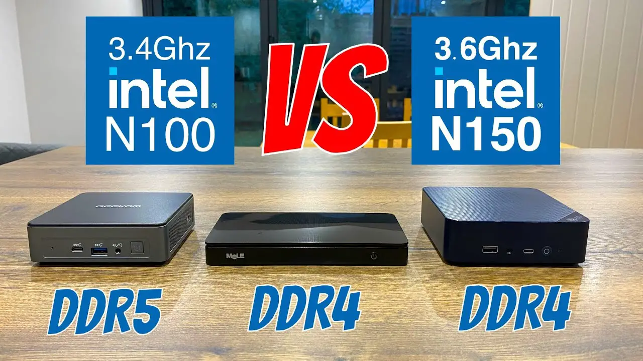 Intel N100 vs N150 Benchmarks