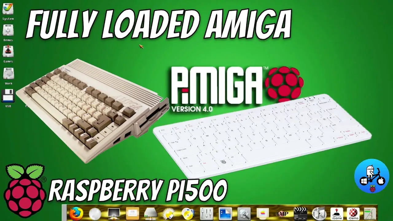 Pimiga 4 on Raspberry Pi 500